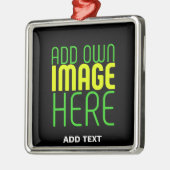 MODERNE BEWERKBARE EENVOUDIGE ZWARTE AFBEELDING TE METALEN ORNAMENT (Links)