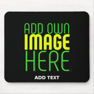 MODERNE BEWERKBARE EENVOUDIGE ZWARTE AFBEELDING TE MUISMAT