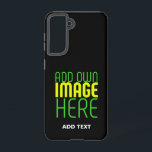 MODERNE BEWERKBARE EENVOUDIGE ZWARTE AFBEELDING TE SAMSUNG GALAXY HOESJE<br><div class="desc">DIT IS EEN ONTWERPAANPASSING VOOR KLANTEN. U KUNT LOGO,  FOTO,  TEKST EN KLEUREN WIJZIGEN,  VERGROTEN OF VERKLEINEN OP DE MANIER DIE U WILT. DANK U.</div>