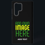 MODERNE BEWERKBARE EENVOUDIGE ZWARTE AFBEELDING TE SAMSUNG GALAXY HOESJE<br><div class="desc">DIT IS EEN ONTWERPAANPASSING VOOR KLANTEN. U KUNT LOGO,  FOTO,  TEKST EN KLEUREN WIJZIGEN,  VERGROTEN OF VERKLEINEN OP DE MANIER DIE U WILT. DANK U.</div>