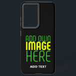 MODERNE BEWERKBARE EENVOUDIGE ZWARTE AFBEELDING TE SAMSUNG GALAXY HOESJE<br><div class="desc">DIT IS EEN ONTWERPAANPASSING VOOR KLANTEN. U KUNT LOGO,  FOTO,  TEKST EN KLEUREN WIJZIGEN,  VERGROTEN OF VERKLEINEN OP DE MANIER DIE U WILT. DANK U.</div>