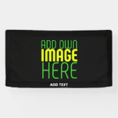 MODERNE BEWERKBARE EENVOUDIGE ZWARTE AFBEELDING TE SPANDOEK (Horizontaal)