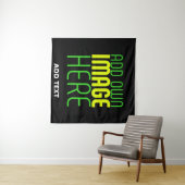 MODERNE BEWERKBARE EENVOUDIGE ZWARTE AFBEELDING TE WANDKLEED (In Situ (horizontaal))