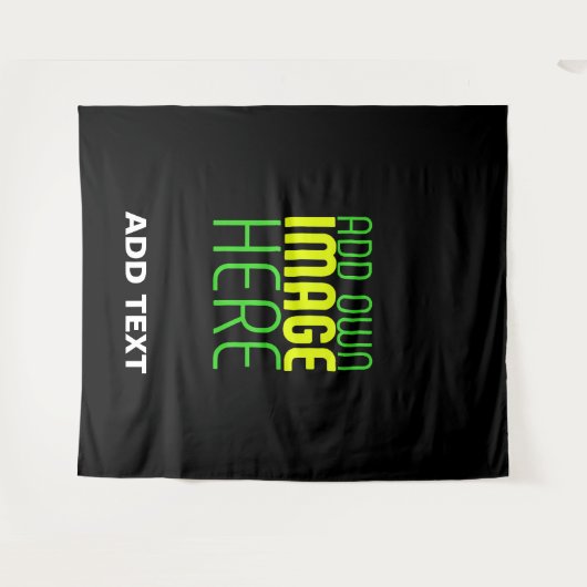 MODERNE BEWERKBARE EENVOUDIGE ZWARTE AFBEELDING TE WANDKLEED (Voorkant (horizontaal))