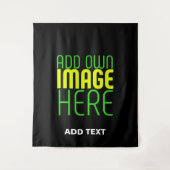 MODERNE BEWERKBARE EENVOUDIGE ZWARTE AFBEELDING TE WANDKLEED (Voorkant)