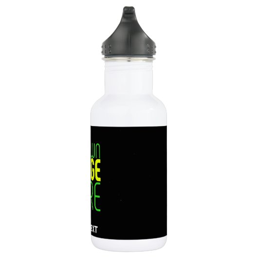 MODERNE BEWERKBARE EENVOUDIGE ZWARTE AFBEELDING TE WATERFLES  (Rechts)