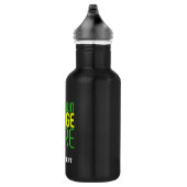 MODERNE BEWERKBARE EENVOUDIGE ZWARTE AFBEELDING TE WATERFLES  (Rechts)