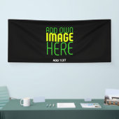 MODERNE BEWERKBARE EENVOUDIGE ZWARTE AFSBEELDING T SPANDOEK (Beurs)
