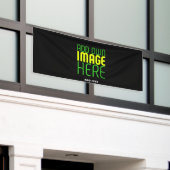 MODERNE BEWERKBARE EENVOUDIGE ZWARTE AFSBEELDING T SPANDOEK (Buitenkant Gebouw)