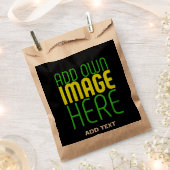 MODERNE BEWERKBARE EENVOUDIGE ZWARTE AFSBEELDINGST BEDANKZAKJE (Geknipt)