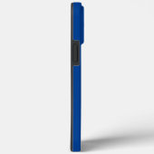 MODERNE BEWERKBARE KOBALT BLAUW AFBEELDING TEKST S Case-Mate iPhone CASE (Achterkant / Rechts)