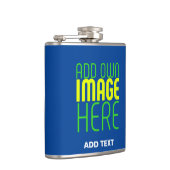 MODERNE BEWERKBARE KOBALT BLAUW AFBEELDING TEKST S HEUPFLES (Rechts)