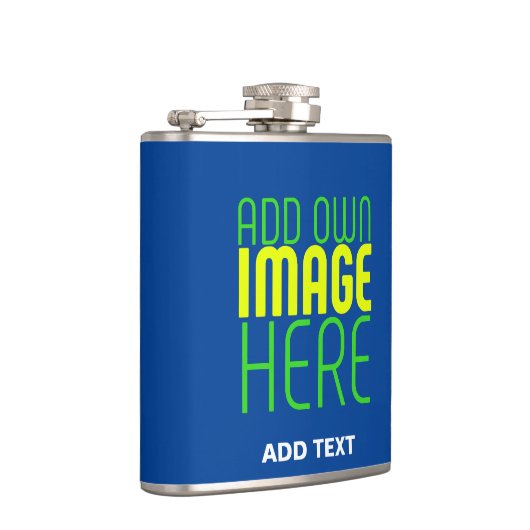 MODERNE BEWERKBARE KOBALT BLAUW AFBEELDING TEKST S HEUPFLES (Rechts)