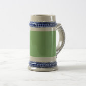 MODERNE BEWERKBARE MINT GROENE AFBEELDING TEKST SJ BIERPUL (Voorkant rechts)