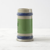 MODERNE BEWERKBARE MINT GROENE AFBEELDING TEKST SJ BIERPUL (Center)