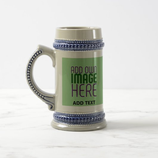 MODERNE BEWERKBARE MINT GROENE AFBEELDING TEKST SJ BIERPUL (Links)