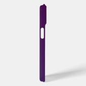 Moderne bewerkbare monogramtekst & paarse Ombre Case-Mate iPhone Case (Achterkant / Rechts)