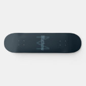Moderne bewerkbare naam persoonlijk skateboard (Horizontaal)