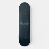 Moderne bewerkbare naam persoonlijk skateboard (Voorkant)