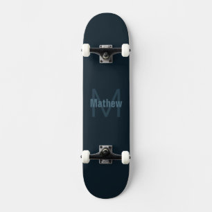 Moderne bewerkbare naam persoonlijk skateboard