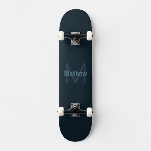 Moderne bewerkbare naam persoonlijk skateboard (Voorkant)