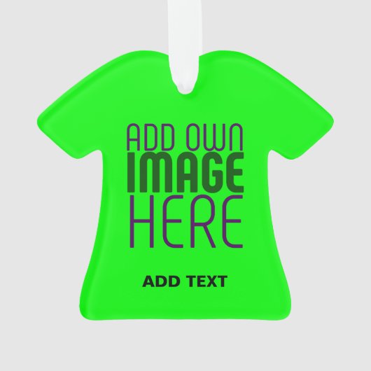 MODERNE BEWERKBARE NEON GROENE AFBEELDING TEKST SJ ORNAMENT (achterkant)