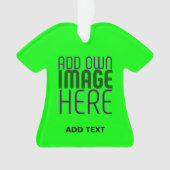 MODERNE BEWERKBARE NEON GROENE AFBEELDING TEKST SJ ORNAMENT (voorkant)