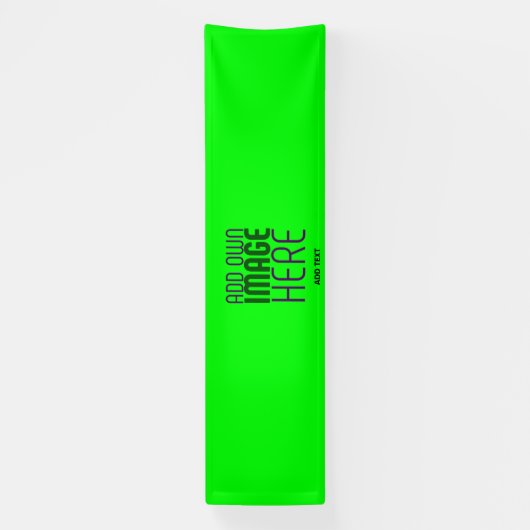 MODERNE BEWERKBARE NEON GROENE AFSBEELDINGSTEKST S SPANDOEK (Verticaal)