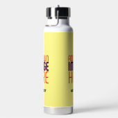 MODERNE BEWERKBARE PASTELGELE AFBEELDING TEKST SJA WATERFLES (Rechts)