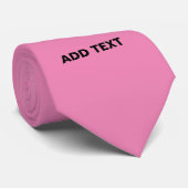 MODERNE BEWERKBARE SCHATTIGEE HOT ROZE AFBEELDING  STROPDAS (Opgerold)