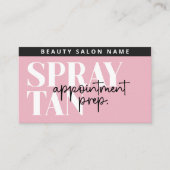 Moderne bewerkbare snuit, tenzij verstuiver voor v visitekaartje (Voorkant)