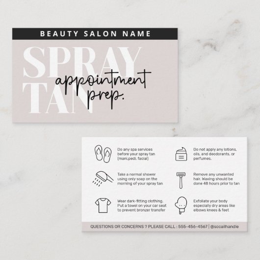 Moderne bewerkbare snuit, tenzij verstuiver voor v visitekaartje (Voorkant / Achterkant)