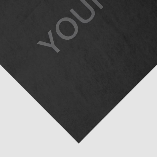 Moderne bewerkbare tekst | Donkergrijs en zwart Tissuepapier (Detail)