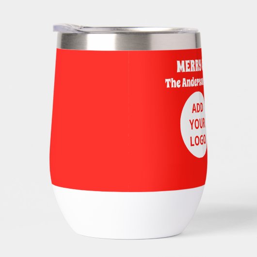 Moderne bewerkbare zakelijke Logo QR-code Kerstmis (Rechts)