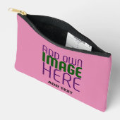 MODERNE BEWERKBARE ZOETE ROZE AFBEELDING TEKST SJO ETUI (Open)