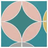 Moderne Big Circles uit de midden van de eeuw herh Stof (Close Up)