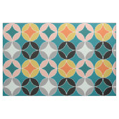 Moderne Big Circles uit de midden van de eeuw herh Stof (Fat Quarter)