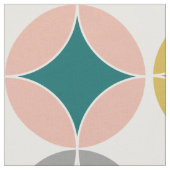 Moderne Big Circles uit de midden van de eeuw herh Stof (Close Up)