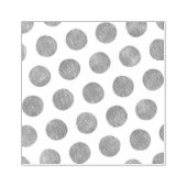 Moderne Big Polka Dots Scrapbooking Rubberstempel (Afrduk)