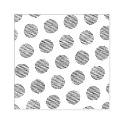 Moderne Big Polka Dots Scrapbooking Rubberstempel (Afrduk)