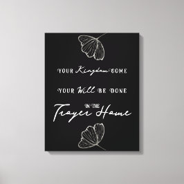 Moderne Bijbelprijsopgave geprezen persoonlijke fa Canvas Afdruk