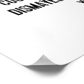 Moderne bijbelversie, Christelijk, sterk Poster (Hoek)