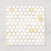 Moderne bijen hoeveel Honeycombi-Kaart Informatiekaartje (Achterkant)