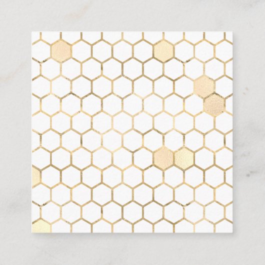 Moderne bijen hoeveel Honeycombi-Kaart Informatiekaartje (Achterkant)