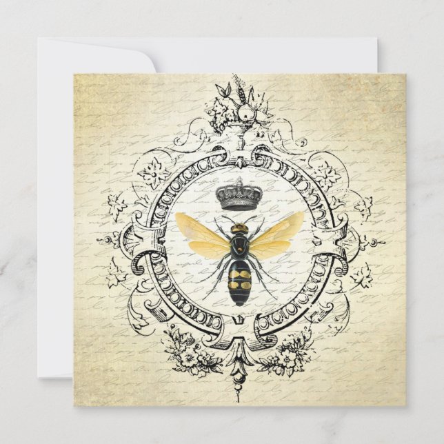 Moderne  bijenkoningin (Voorkant)