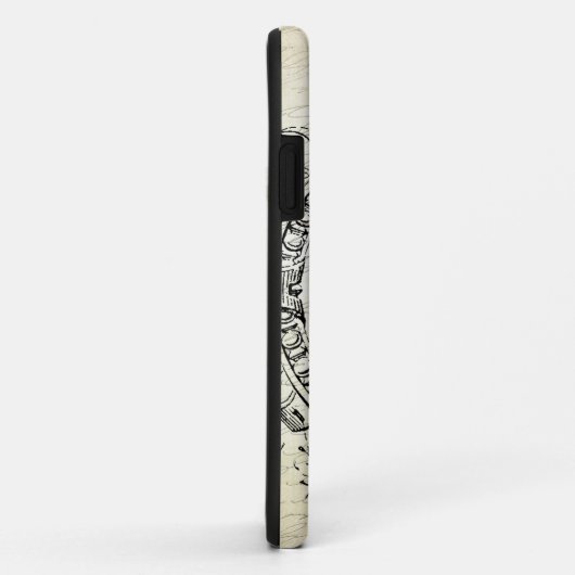 Moderne  bijenkoningin Case-Mate iPhone case (Achterkant/rechts)