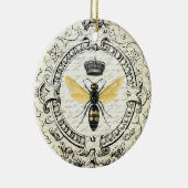 Moderne  bijenkoningin keramisch ornament (Rechts)