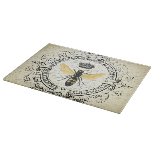 Moderne bijenkoningin snijplank (Hoek)