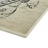 Moderne  bijenkoningin snijplank (Hoek)