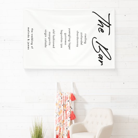 Moderne bindweefselbalk voor oude kalligrafie spandoek (Insitu)